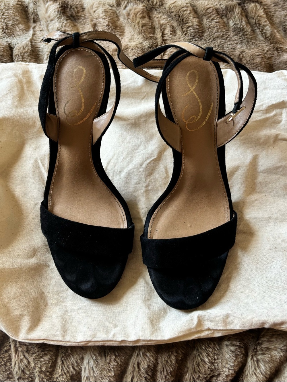 Sam Edelman Black Heels
